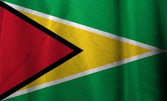 Guyana Flag - 123RF